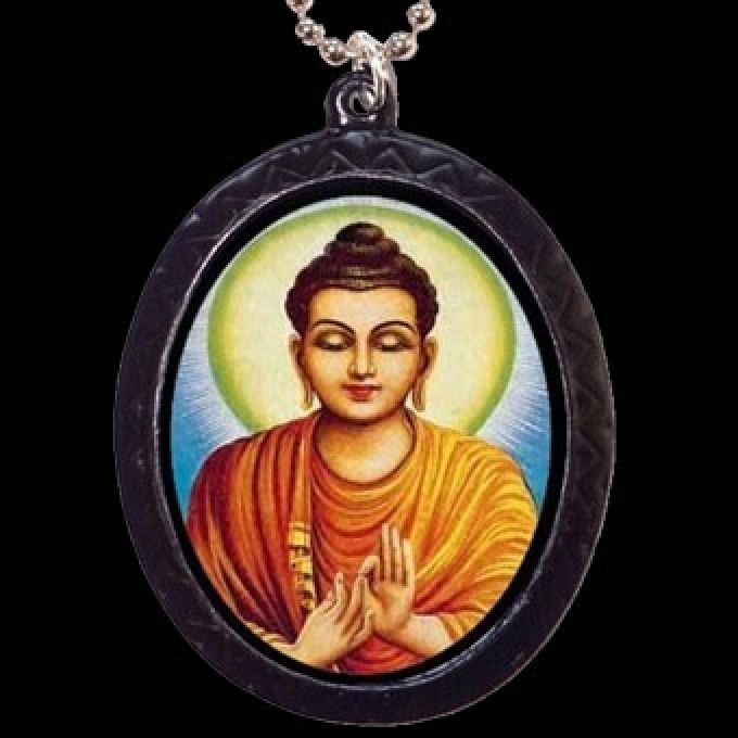 AnHänger Holy Hindu BUDDHA KugelCollier