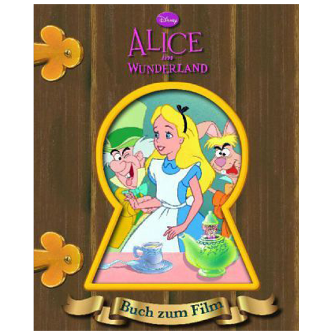 Alice im Wunderland Disney mit grossem HoloGramm