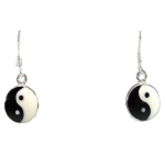 Ying Yang Ohrringe, Ohrringe, Silber, Mode Schmuck, Schmuck