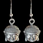 Ein Paar BUDDHA OhrRinge EarRings