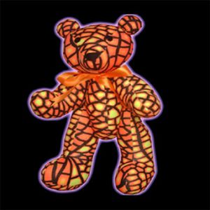 Crazy Fancy PsyChedelic TeddyBaer orange