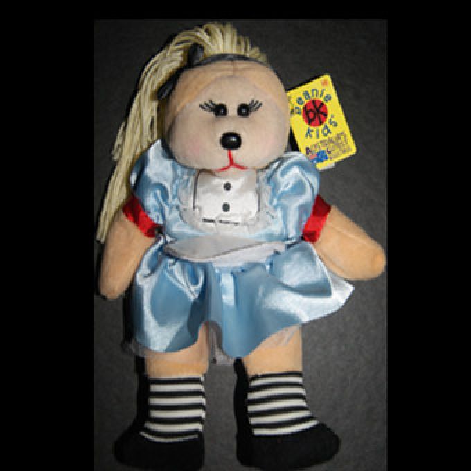 Alice im Wunderland Bärchen StoffPuppe Alice