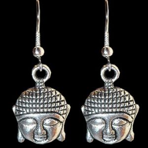 Ein Paar BUDDHA OhrRinge EarRings