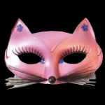 Fancy KittyCat Maske lila pinki