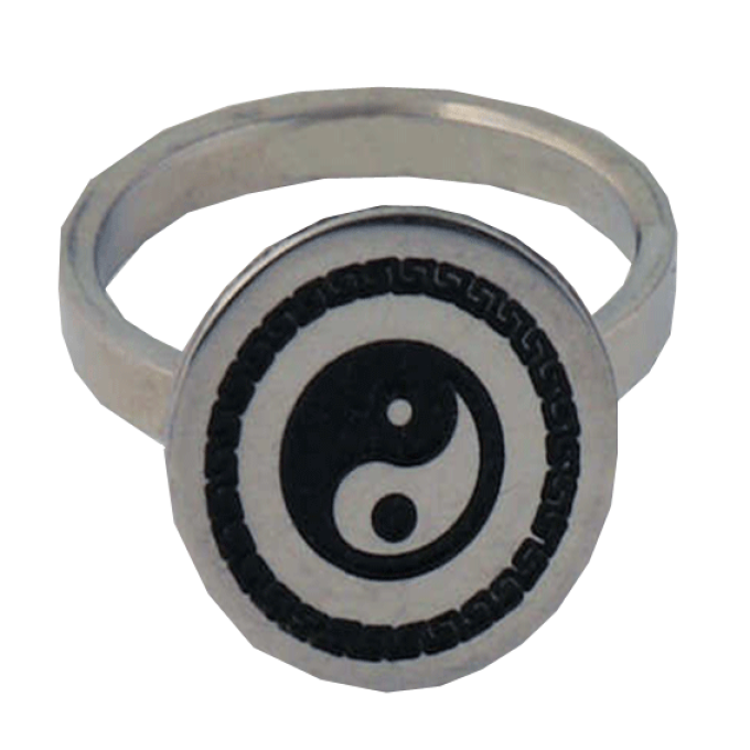 FingerRing YingYang EdelStahl