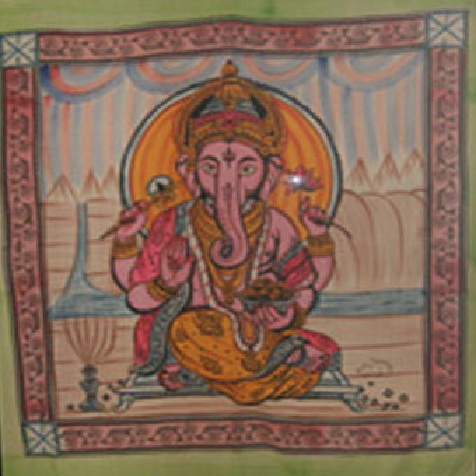 BigSize Decke Tuch Divinity GANESHA FancyBunt