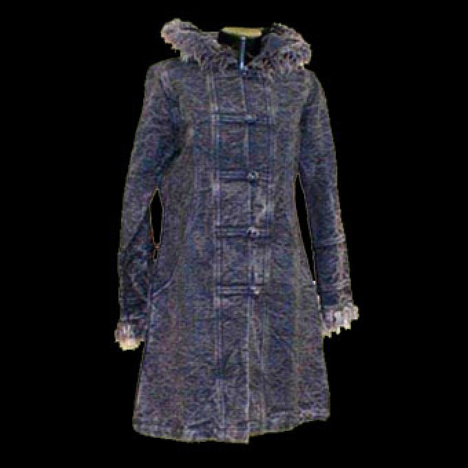 Nepal Coat Denim Blue Grösse S