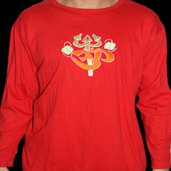 Shivas Speer AUM T-Shirt XL rot