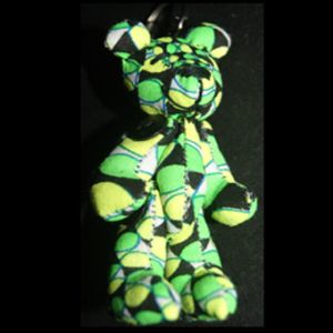 Crazy SchlüsselAnhänger PsyChedelic TeddyBaerchen 3